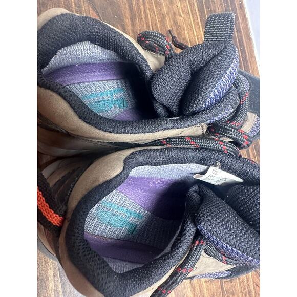 Great Vtg Women's VASQUE Ankle Hiking Trail Boots Size 8 Brown Leather VST - Picture 5 of 9